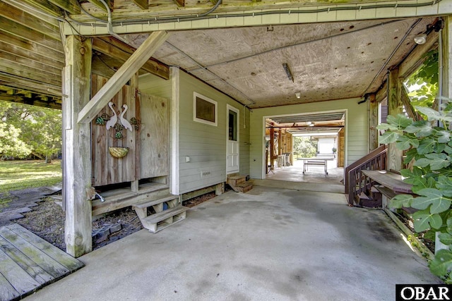 50050 Bayside Ct Lot 30, Frisco, NC 27936 - covered porch featuring entry steps