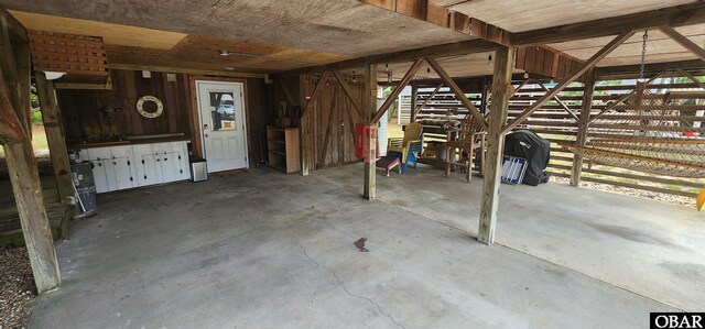 4327 S Hammerhead Dr Lot # 37, Nags Head, NC 27959 - view of garage