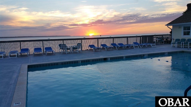 4327 S Hammerhead Dr Lot # 37, Nags Head, NC 27959 - community pool with a water view and a patio area