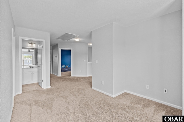 115 Sligo Way Lot 10, Moyock, NC 27958 - carpeted spare room with attic access and baseboards