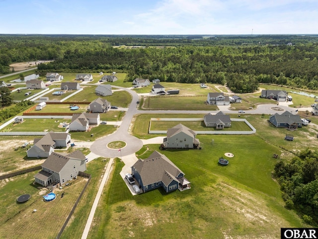115 Sligo Way Lot 10, Moyock, NC 27958 - aerial view of property's location with a heavily wooded area