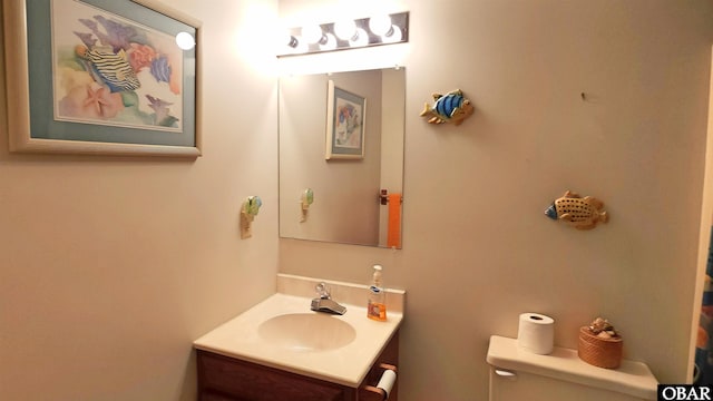 1809 Apache St Lot 3, Kill Devil Hills, NC 27948 - bathroom with vanity and toilet