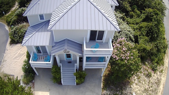 aerial view