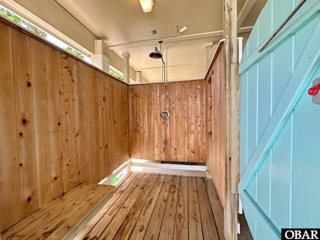 126 Buffell Head Rd Lot 146, Duck, NC 27949 - detailed view of wood finished floors and wooden walls