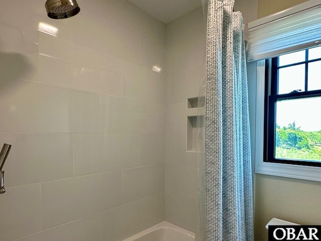126 Buffell Head Rd Lot 146, Duck, NC 27949 - bathroom featuring shower / bathtub combination with curtain