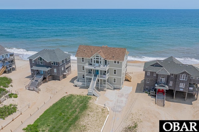 22097 Sea Gull St Lot 7, Rodanthe, NC 27968 - aerial view of property and surrounding area with expansive beach