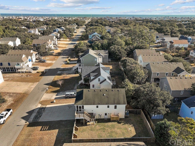 drone / aerial view featuring a residential view