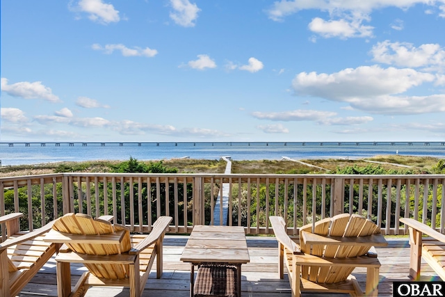 23014 Cross Of Honor Way Lot 20, Rodanthe, NC 27968 - balcony with a deck with water view