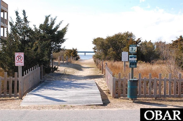 23014 Cross Of Honor Way Lot 20, Rodanthe, NC 27968 - view of street with a water view and traffic signs