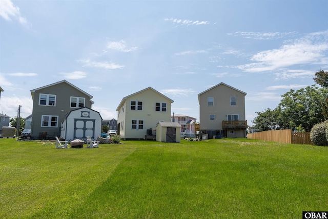 1602 Harbour View Dr Lot 119, Kill Devil Hills, NC 27948 - back of property featuring a storage unit