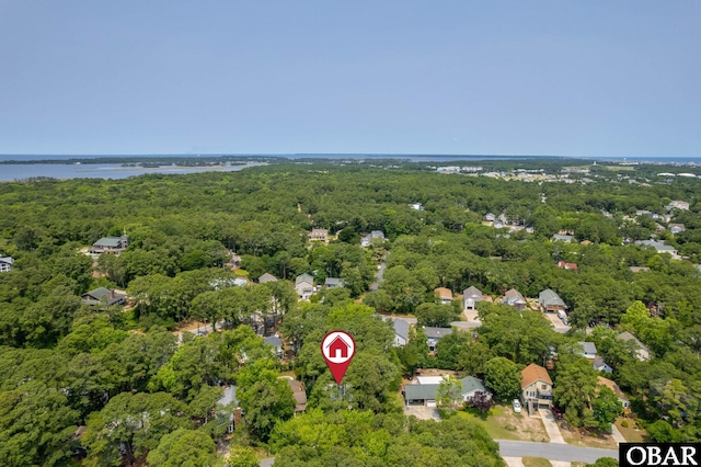 520 W Ocean Acres Dr Lot 36, Kill Devil Hills, NC 27948 - aerial view of a heavily wooded area and a large body of water