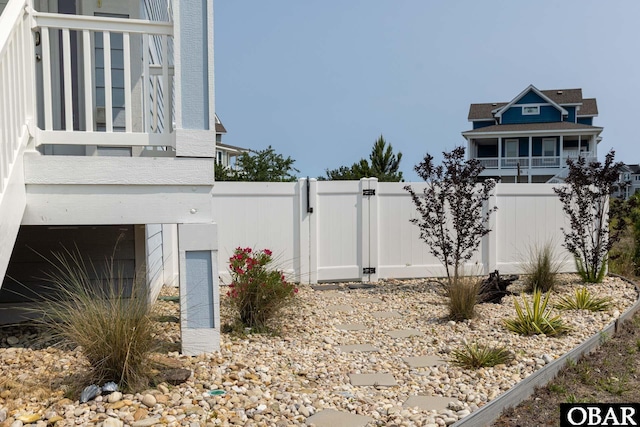 1206 Windance Ln Lot 103, Corolla, NC 27927 - view of yard featuring a gate