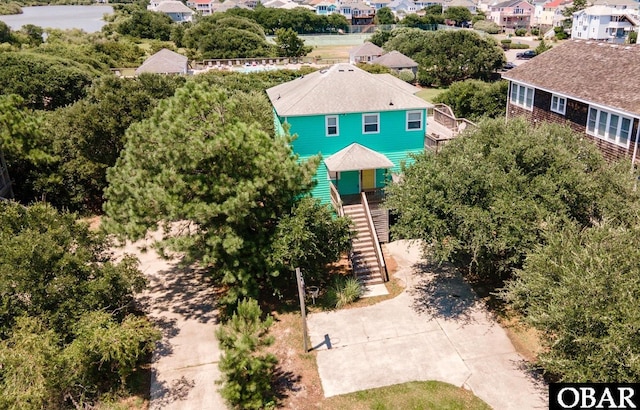 631 Skimmer Ct Lot 17, Corolla, NC 27927 - aerial perspective of suburban area