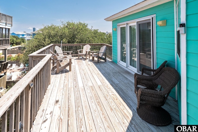 631 Skimmer Ct Lot 17, Corolla, NC 27927 - view of wooden terrace