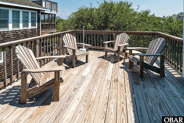 631 Skimmer Ct Lot 17, Corolla, NC 27927 - view of wooden terrace
