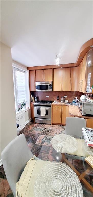 kitchen featuring stainless steel appliances