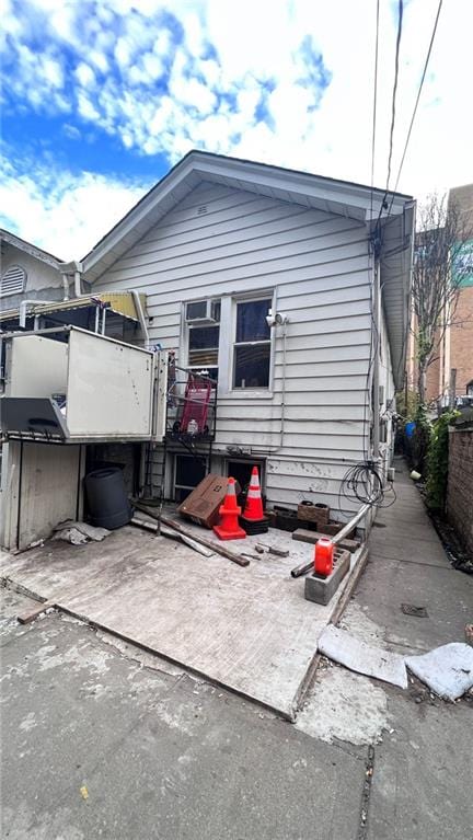 view of rear view of house