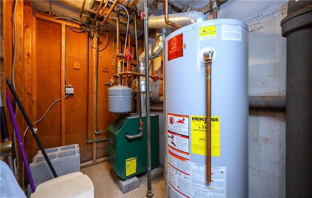 utilities featuring water heater