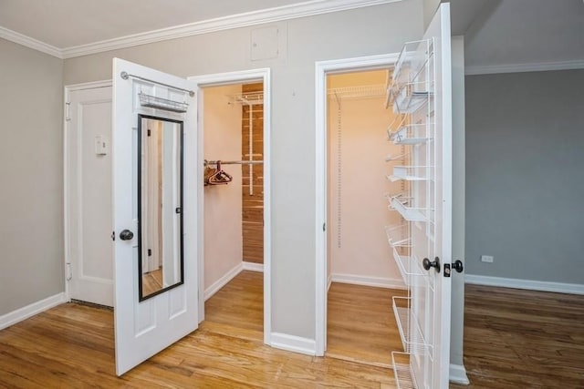 view of closet