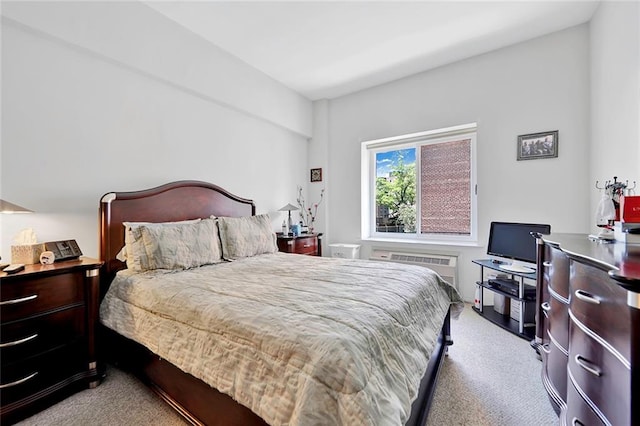 bedroom with carpet