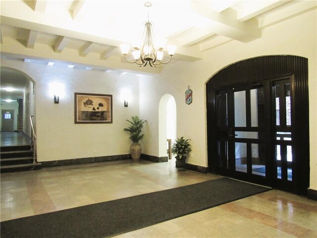 view of community lobby