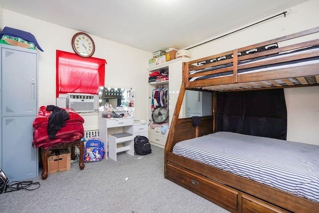 bedroom featuring carpet floors