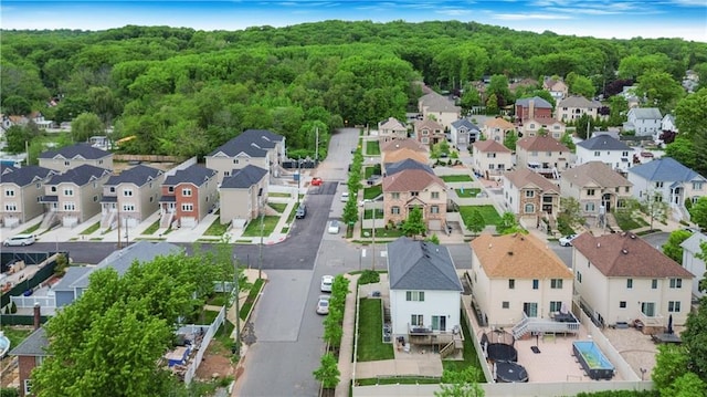 40 Di Marco Pl, Staten Island, NY 10306 - bird's eye view featuring a residential view and a view of trees