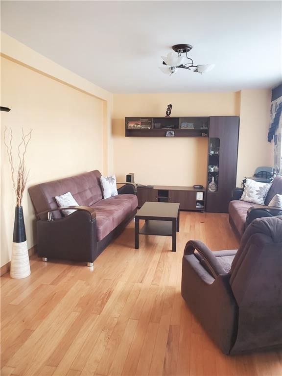 living room with light wood-type flooring