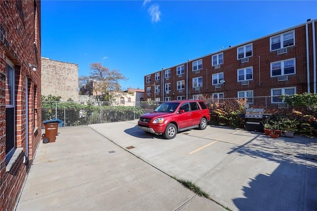 view of vehicle parking