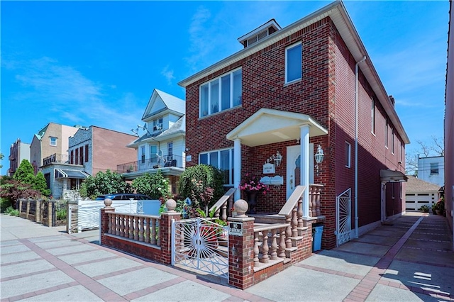 view of townhome / multi-family property