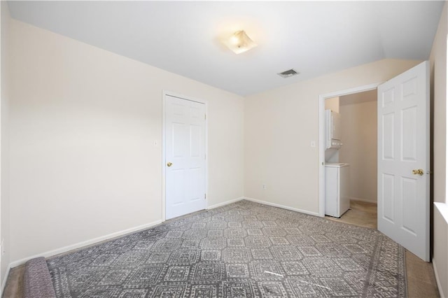 unfurnished bedroom with carpet