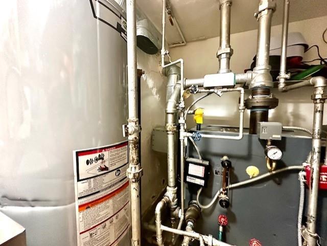 utilities with gas water heater