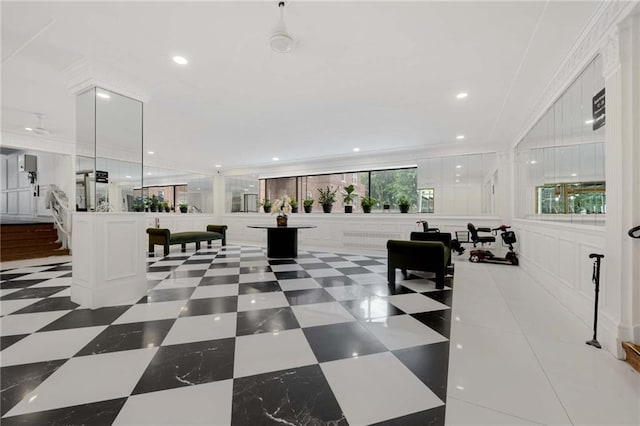 view of building lobby