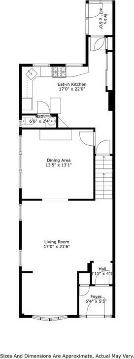 7913 20th Ave, Brooklyn, NY 11214 - floor plan / room layout