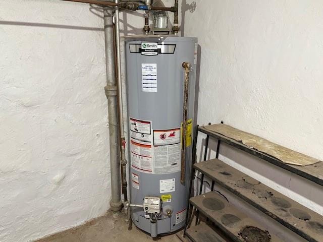 utilities featuring water heater