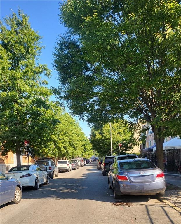 view of road