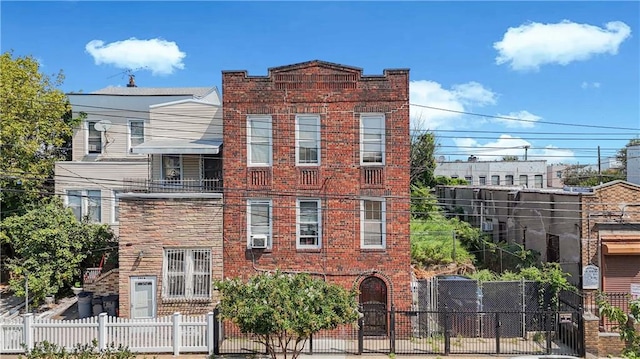 view of property featuring cooling unit