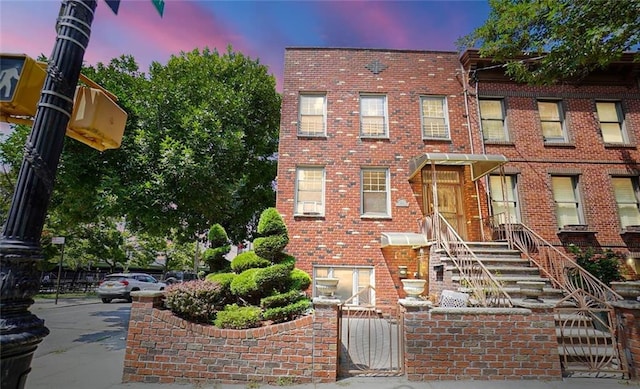 view of townhome / multi-family property