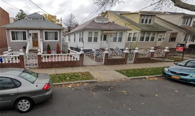 view of bungalow-style home