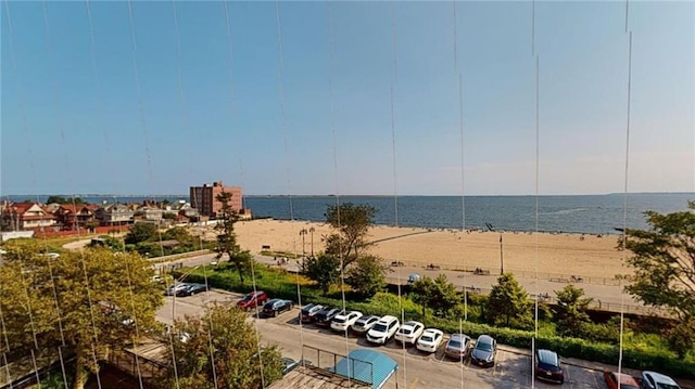 water view featuring a view of the beach