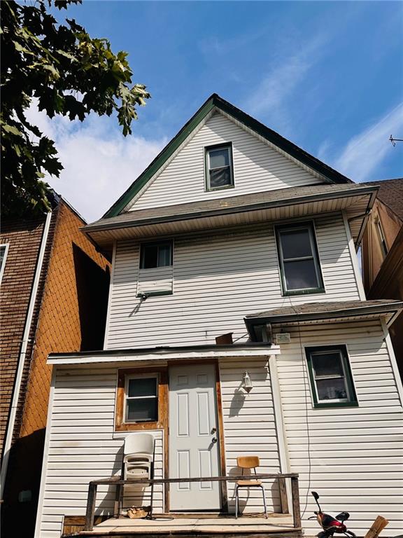 view of rear view of house