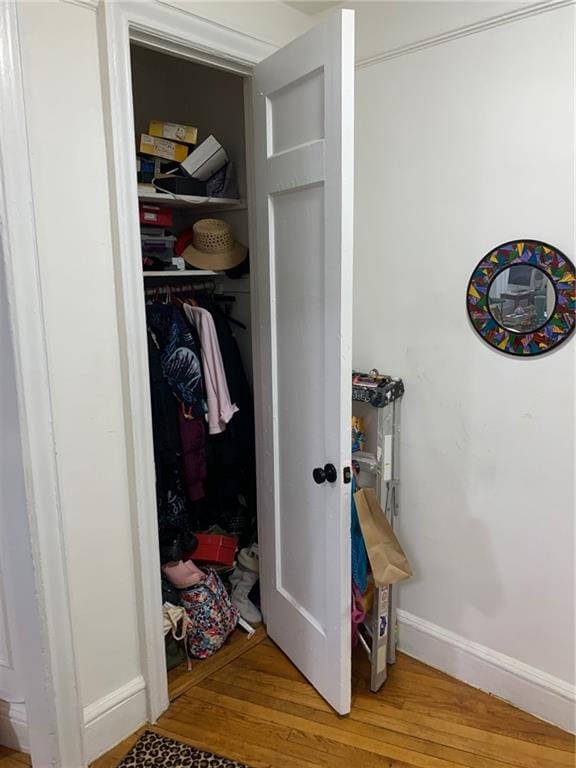 view of closet