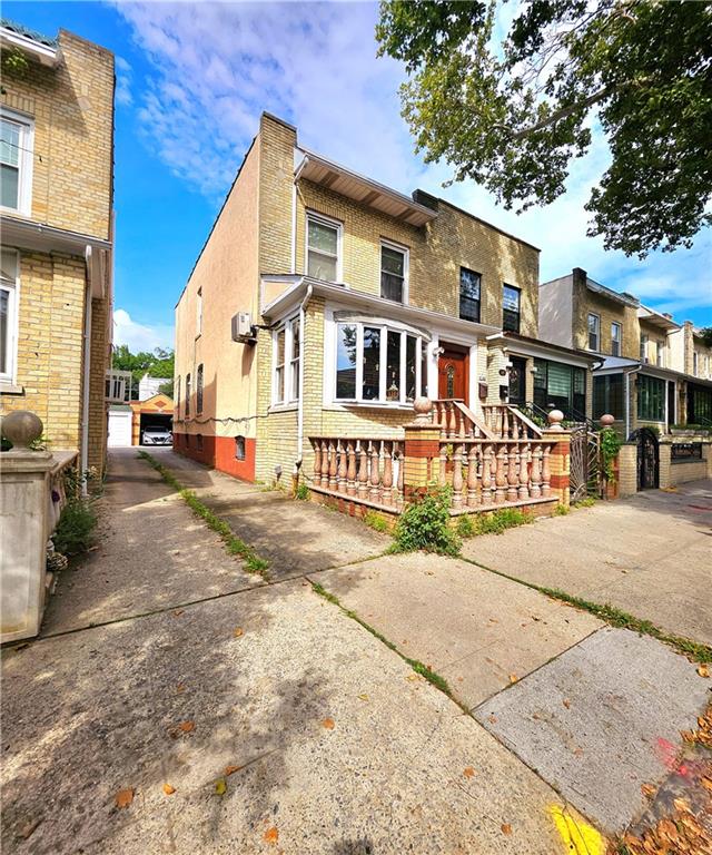 view of back of property