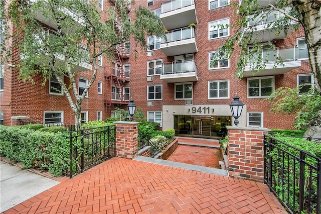9411 Shore Rd Unit 1A, Brooklyn, NY 11209 - view of apartment building / complex with fence