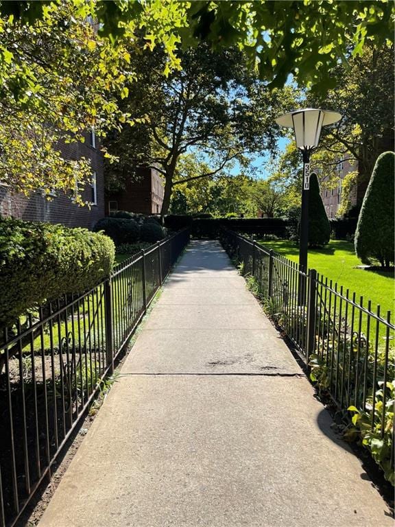 surrounding community featuring fence