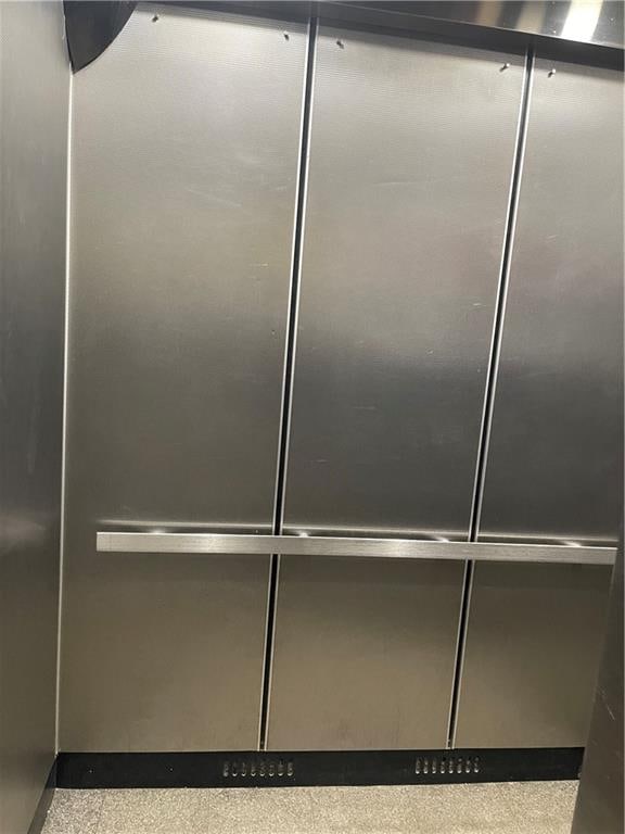 details featuring elevator