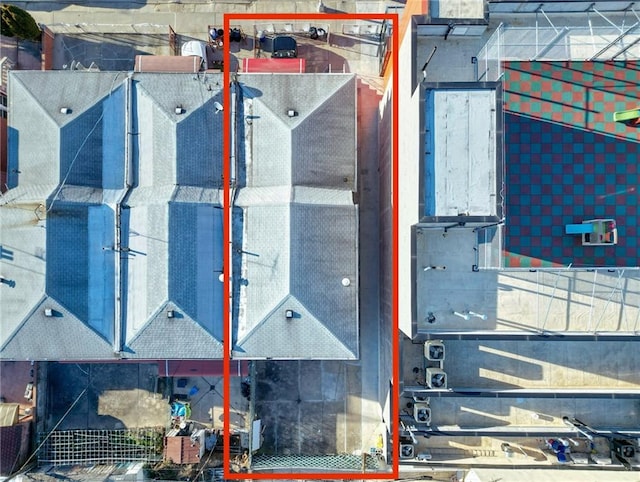 15 Bay 20th St, Brooklyn, NY 11214 - aerial overview of property's location featuring property boundaries highlighted