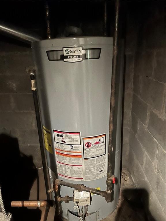 utilities with water heater