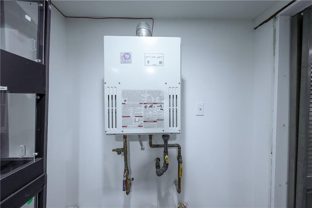 utilities with tankless water heater