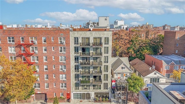 view of property featuring a view of city